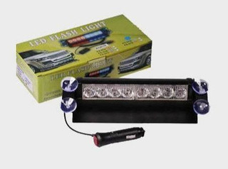 چراغ رو داشبوردی نارنجی ۸ لنز فندکی دار(طرح پلیسی)
